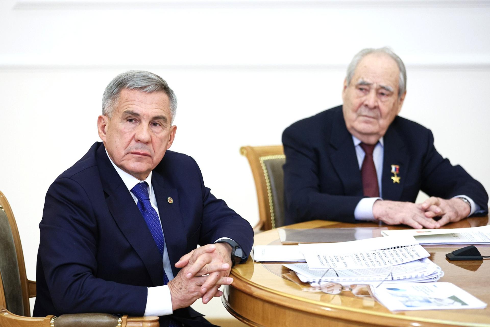 Церемония по случаю открытия медицинских объектов и начала строительства Центра научных исследований и масштабирования технологий